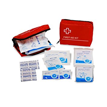 Bunty 34pcs Dog Cat Pet First Aid Kit Travel Home Holiday Medical Veterinary Care Set