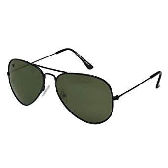 Laurels Aristocrat Polarized Aviator Men's Sunglasses (Ls-Ast-040202|42|Green)