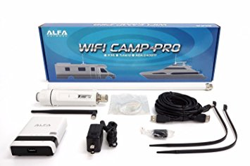 Alfa WiFi Camp Pro long range WiFi repeater kit R36/Tube-(U)N/AOA-2409-TF-Antenna