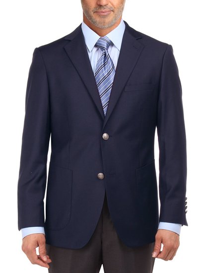 Salvatore Exte Mens 2 Button Suit Separate Jacket Sport Coat Blazer