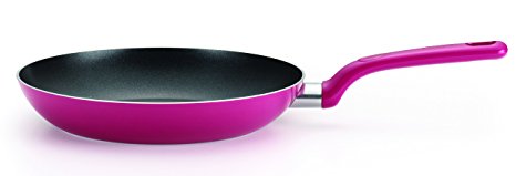 T-fal C72907 Excite Nonstick Thermo-Spot Dishwasher Safe Oven Safe PFOA Free Fry Pan Cookware, 12-Inch, Pink