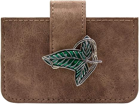 Lord of the Rings Elven Leaf Card Holder Brown