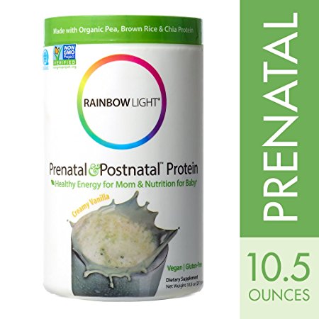 Rainbow Light Vitamins Prenatal & Postnatal Protein Vanilla Tub, 0.91 Pound