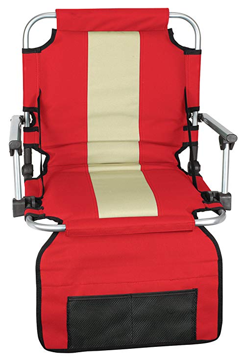 Stansport Folding Stadium Seat with Arms - (19- X17- X5.5-Inch)