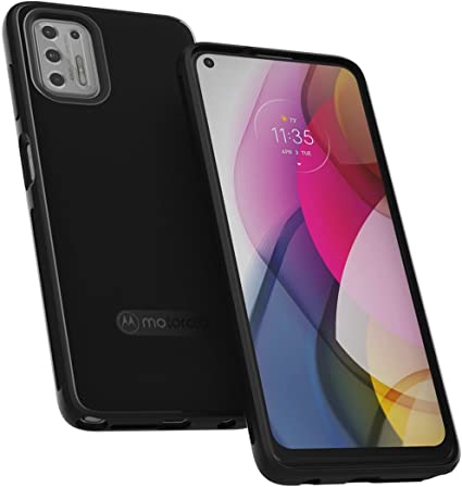 Motorola Essentials Moto G Stylus (2021 Version) Protective Case- Black - Precision fit Shock Absorbing Cases for Enhanced Phone Grip, Style, Drop Protection for Your Device [NOT for G Stylus 2020]