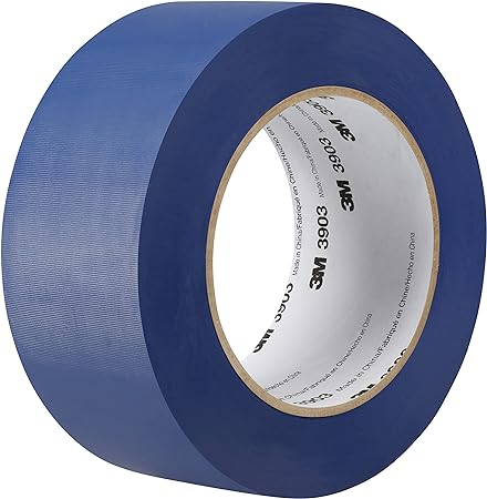 3M Vinyl Duct Tape 3903, Blue, 2 in x 50 yd, 6.5 mil