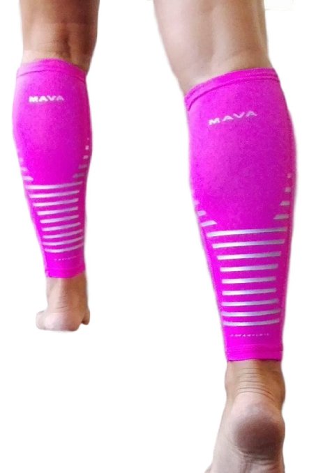 MavaSports Unisex Compression Calf Sleeves (Pair)