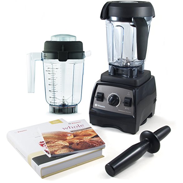 Vitamix Professional Series 300 Onyx Blender With Wet Container, Dry Grains Container, and 2 Cookbooks