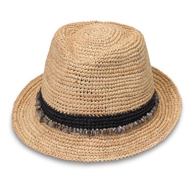 wallaroo Women's Tahiti Sun Hat - Fedora-Style Sun Hat
