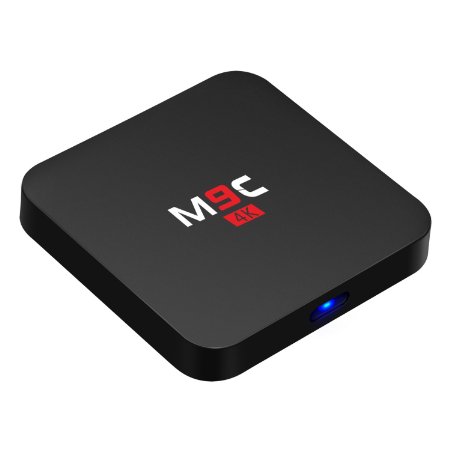 Bqeel M9C Android 5.1 TV Box Amlogic S905 Quad Core 1080p Output 1G/8G Flash Smart Tv Player Wifi Preinstalled with Full Loaded Kodi Streaming Media Players