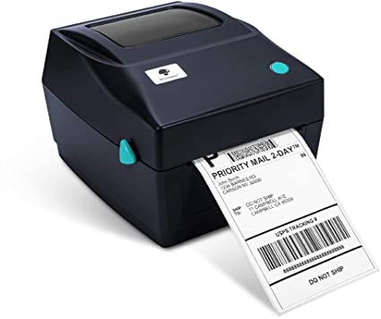 4x6 Shipping Label Printer - 152mm/s Desktop Label Printer Thermal Label Maker Barcode Printer Support Mac & Windows System, Compatible with UPS, USPS, Etsy, Shopify, Amazon, FedEx, Ebay, etc