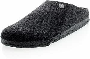 Birkenstock Women's Zermatt Standard Felt Open Heel Slippers, grey, 3 AU