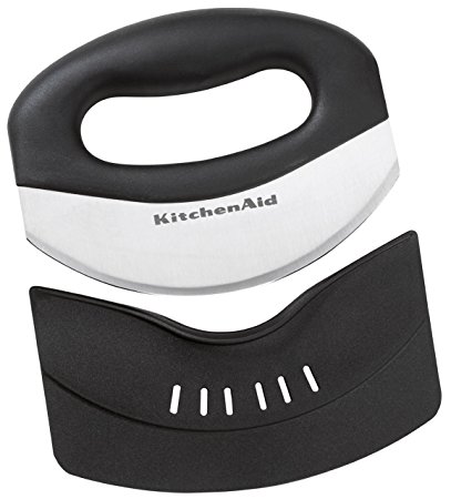 Kitchenaid Mezzaluna and Sheath, Black