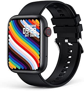 Smart Watch for Men Women with Bluetooth Call Answer/Dail,1.85'' HD Full Touch Screen Fitness Tracker, Smartwatch with Heart Rate Blood Oxygen Blood Pressure Sleep Monitor for Android and iPhone