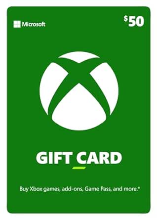 Microsoft Xbox Gift Card