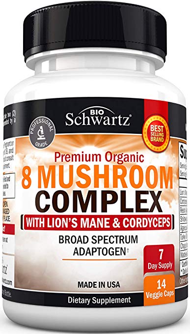 Premium Mushroom Supplement Sample