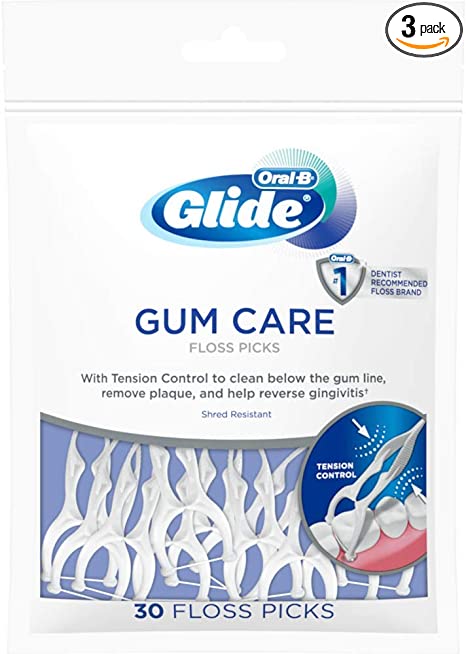 Choice One Crest Glide Floss Picks 30Ea Procter & Gamble Dist. (Pack of 3) by Oral-B