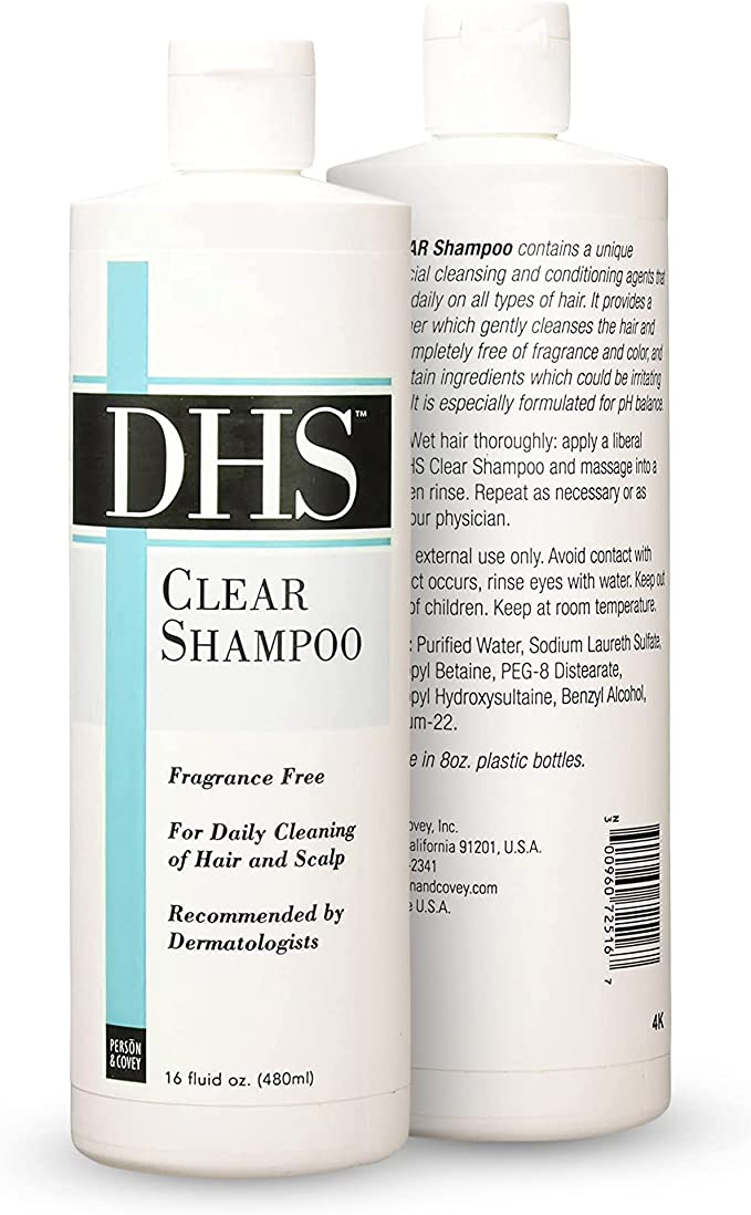 DHS Clear Shampoo 16 Oz