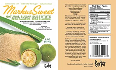 Markus Sweet: Natural Sugar Substitute 8 oz
