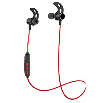 Bluetooth Headphones HiCool T6 New Updated 2018 Wireless headphones Sports Stereo In-Ear Earbuds with Built-in Mic