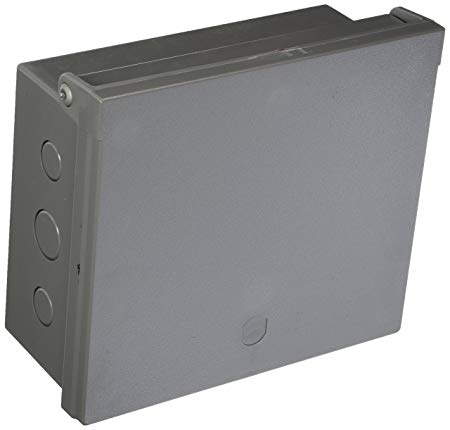 Arlington EB0708-1 Electronic Equipment Enclosure Box, 7" x 8" x 3.5", Non-Metallic, 1-Pack