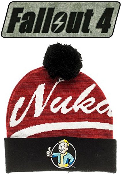 Fallout 4 Nuka Cola Logo Knit Cap