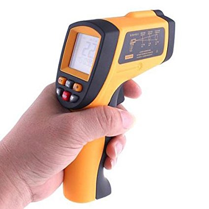 Non-Contact LCD Laser Point IR Infrared Thermometer Temp Gun Temperature Meter tester GM900 -50℃ to 900℃
