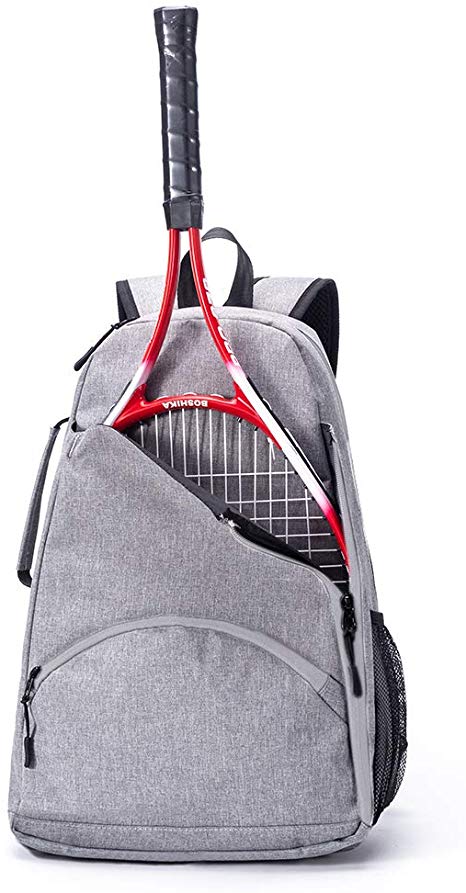 QEES Tennis Racket Holder Bag for Women, Tennis Backpack, Large Capacity Tennis & Racquet Sports Duffle Bag, 36L Racket Holder Equipment Bag for Tennis, Racquetball, Squash GJB1129