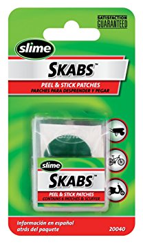 Slime 20040 SKABS Pre-Glued 1" Patches (Pack of 6)