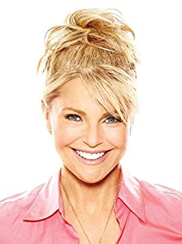 Natural Tone Hair Wrap HT25 Ginger Blonde - Christie Brinkley 6" Overall Length Heat Friendly Textured Hairpiece Fun Bun Chignon