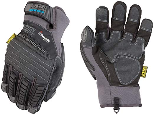 Mechanix Wear - Winter Impact Pro Touch Screen Gloves (Medium, Black)