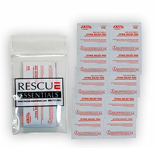 STING RELIEF WIPES (10 PACK)