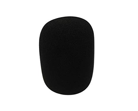 Tetra-Teknica Extra Extra Large Foam Windscreen for MXL GENESIS, Audio Technica, and Other Large Microphones, Color Black