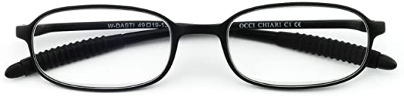 OCCI CHIARI Classic and Thin TR90 Frame Reading Glasses for Men and Wowen 1.5 2.0 2.5 3.0