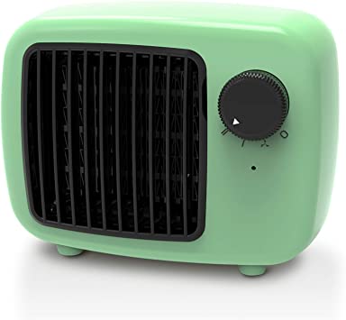 ZEEFO 900w Electric Heaters for Home Low Energy,Ceramic Fan Heaters,Space Heater,Personal Mini Heaters With Overheat & Tip-Over Protection For Home/Office,2 Heat Settings