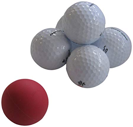 Eyeline Golf Weighted Ball Of Steel Putting Training Aid, 3-Pack