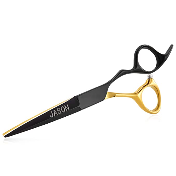 JASON Professional Hair Scissors Hairdressing Scissor 440C Japanese Stainless Steel 6'' Stylist Trimming Salon Shears Razor Edge Shear