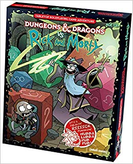 Dungeons & Dragons vs Rick and Morty (D&D Tabletop Roleplaying Game Adventure Boxed Set)