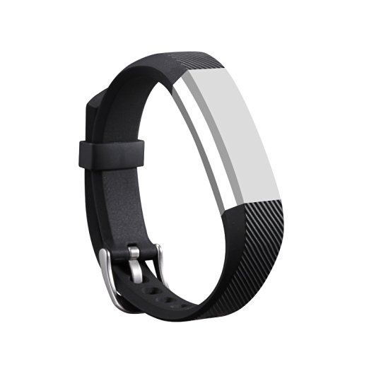 mtsugar 1PC Newest Replacement Wristband With Secure Clasps for Fitbit Alta Only(No tracker, Replacement Bands Only)