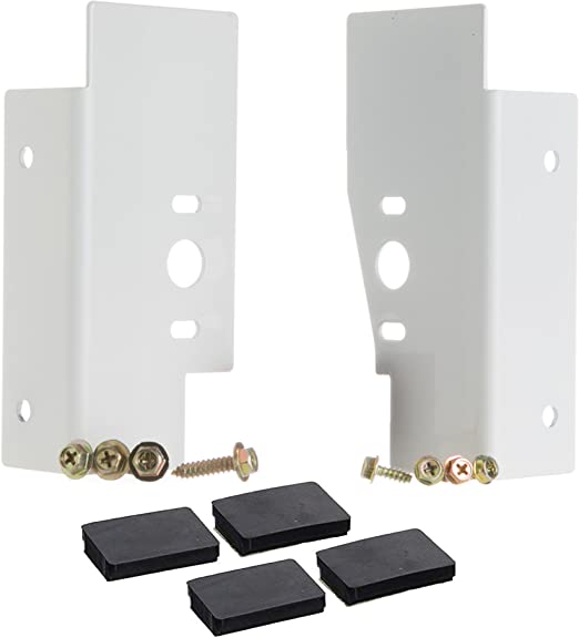 Laundry Stacking Kit for 27 Inch Front Load Washer and Dryer - GE/G.E. -Compatible - Compare to GEFLSTACK / WE25X10028 Laundry Bracket - By Impresa Products