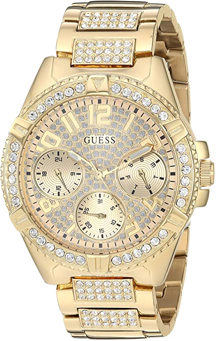 GUESS 40MM Crystal Embellished Watch