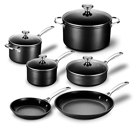 Le Creuset Toughened Nonstick 10 Piece Cookware Set