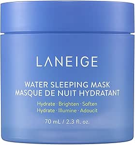 LANEIGE Water Sleeping Mask: Visibly Brighten, Boost Hydration, Squalane