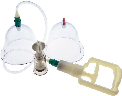 Breast Enlargement Cupping Set by Orange Oyster with Vibrating Massage Feature for Your Pleasure Comes with Bonus Nipple Suction Tool to Improve Sensitivity Enhance Your Bust Today