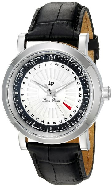 Lucien Piccard Watches Ruleta Leather Band Watch