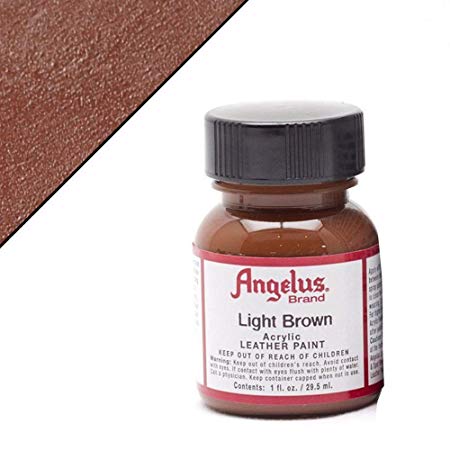 Angelus Leather Paint 1 Oz Light Brown