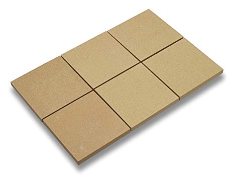 Honey-Can-Do Old Stone Oven Baking Tiles, Set of 6