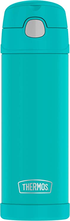 Thermos Funtainer 16 Ounce Bottle with spout, Aqua (F40420AQ6)