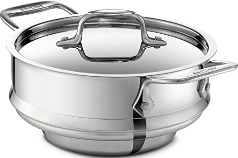 All-Clad 59915 Stainless Steel All-Purpose Steamer with Lid Cookware, Silver