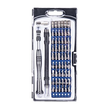 CO-Z All in One Precision Screwdriver Set, 58 in 1 Electronics Screwdriver Set, Magnetic Computer Repair Mini Screwdriver Set with 54 Bits(Upgraded)